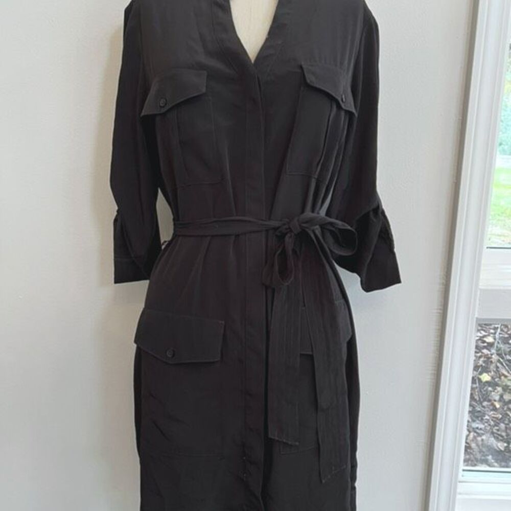 Black Shirt Dress